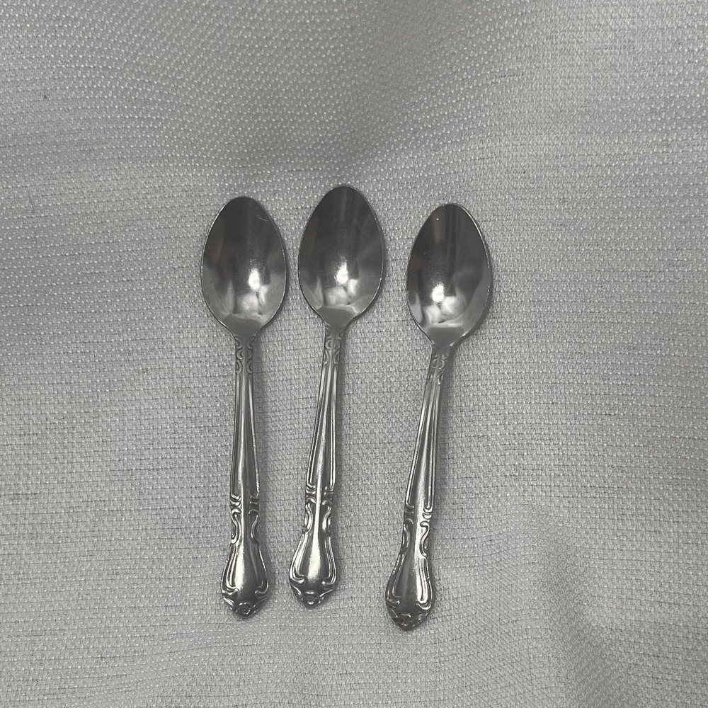 Delco Hospitality vintage Arbor Rose Teaspoons - set of 3